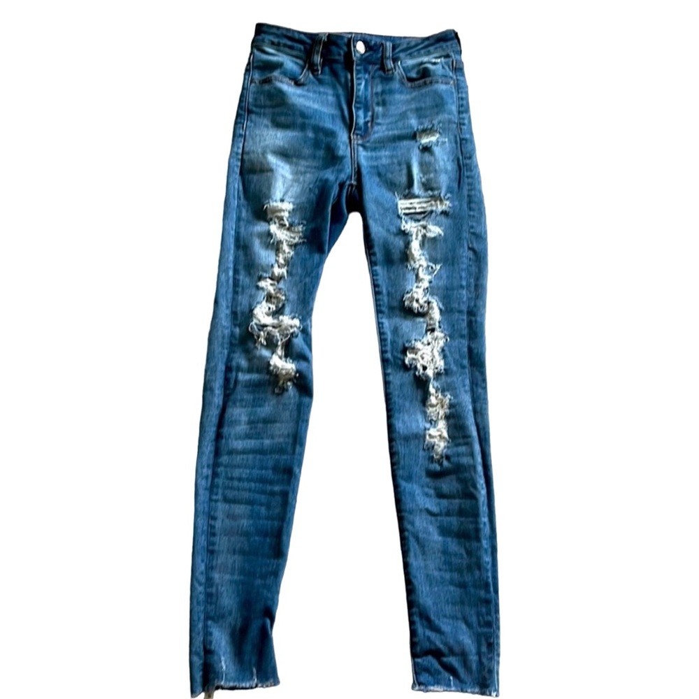 Women’s Blue American Eagle size 0 Stretchy Jeans